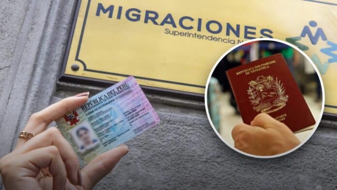 Venezolanos pasaporte vigente Perú