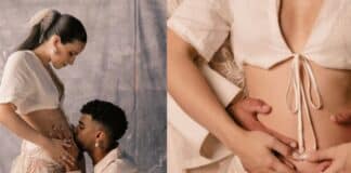 Zhamira Zambrano y Jay Wheeler hijo