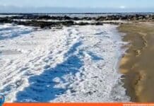 argentina olas congeladas