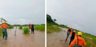 crecida del río Santo Domingo en Barinas