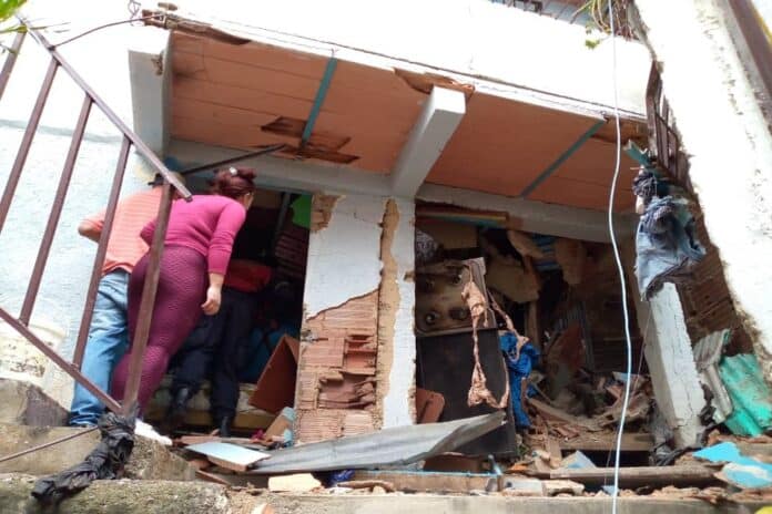 Dos heridos explosión bombona gas Caracas