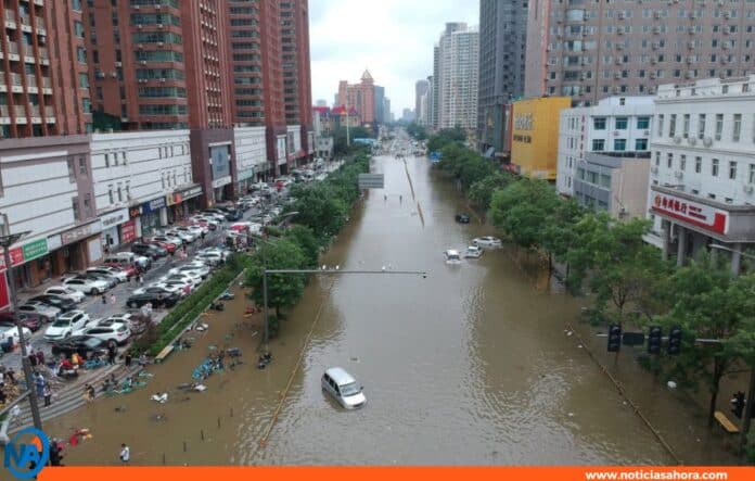 Fuertes lluvias en China