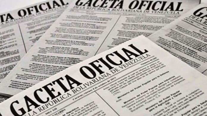Gaceta oficial derogación IGTF