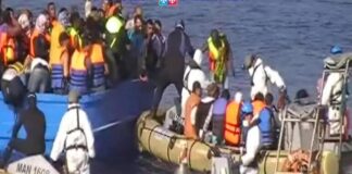Incendio barco migrantes Haití