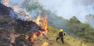 Incendios forestales y sequía Bolivia