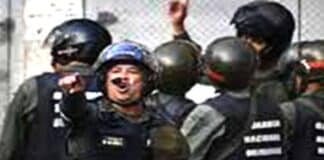 Sargento fallece en Aragua protestas