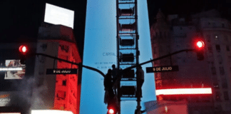 hincha argentino fallece obelisco