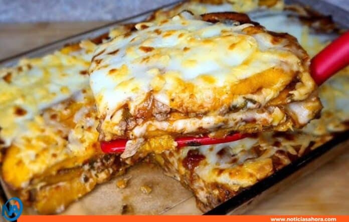 pasticho de plátano