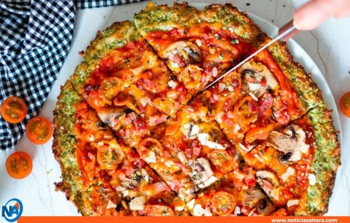 pizza de brócoli