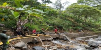 restablecen servicio agua Cumanacoa