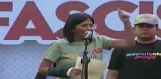 Delcy Rodríguez a Machado