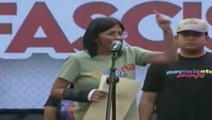 Delcy Rodríguez a Machado