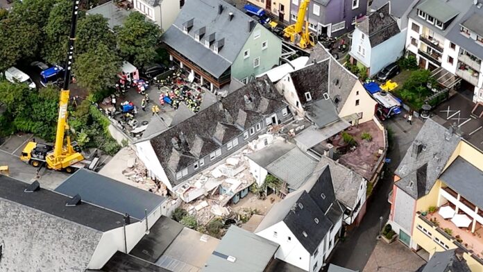 hotel se derrumbó en Kröv