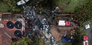 avión siniestrado en Brasil