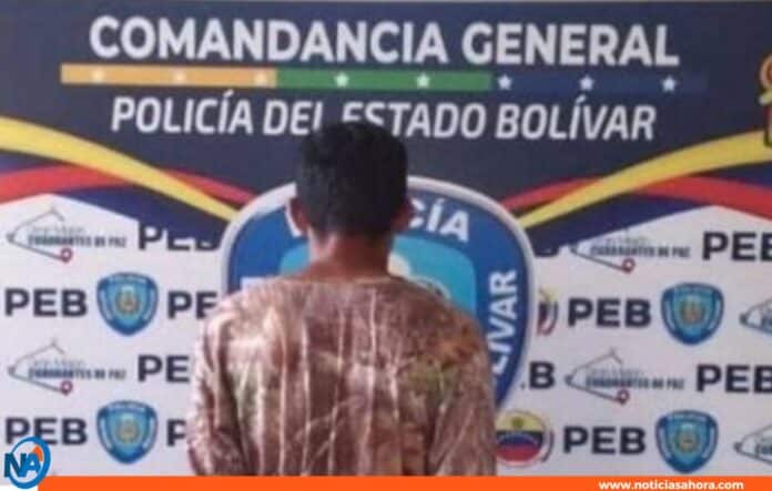 detenido por agresión ciudad bolívar
