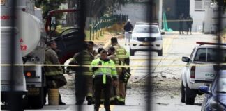 Atentado contra patrulla policial en Colombia