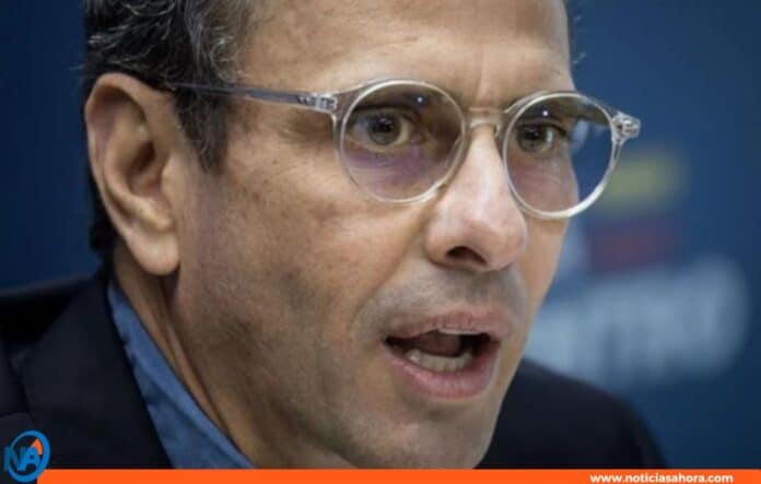 Henrique Capriles primero justicia