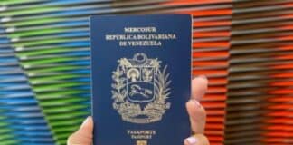 Pasaporte venezolano vigente