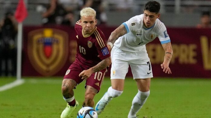 Venezuela y Uruguay empatan