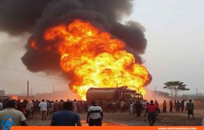 Explosión de camión cisterna en Nigeria