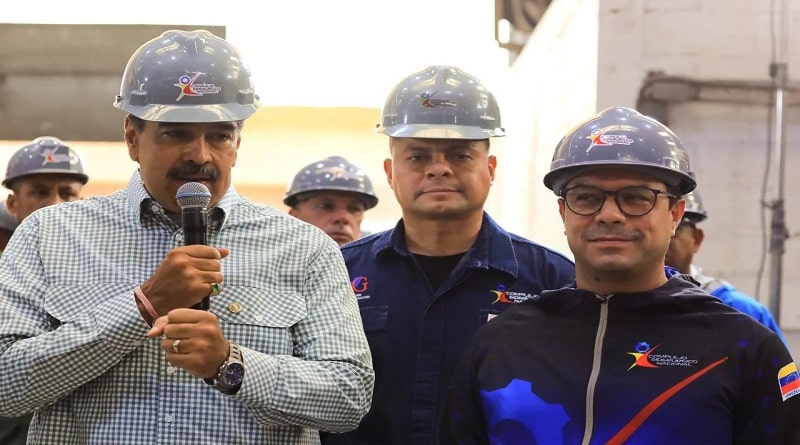 Maduro fortalecer 100% producción Complejo Siderúrgico Nacional.0