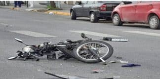 accidente de moto en Tucacas