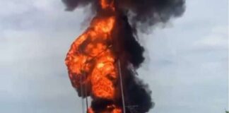 explosión en tanque petrolero de Cabimas