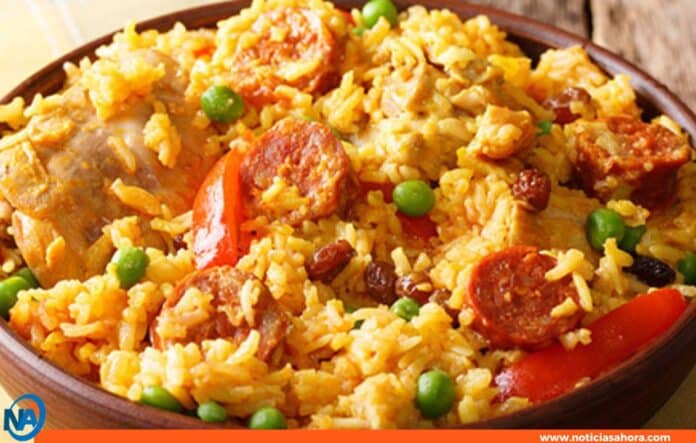 Arroz con pollo venezolano