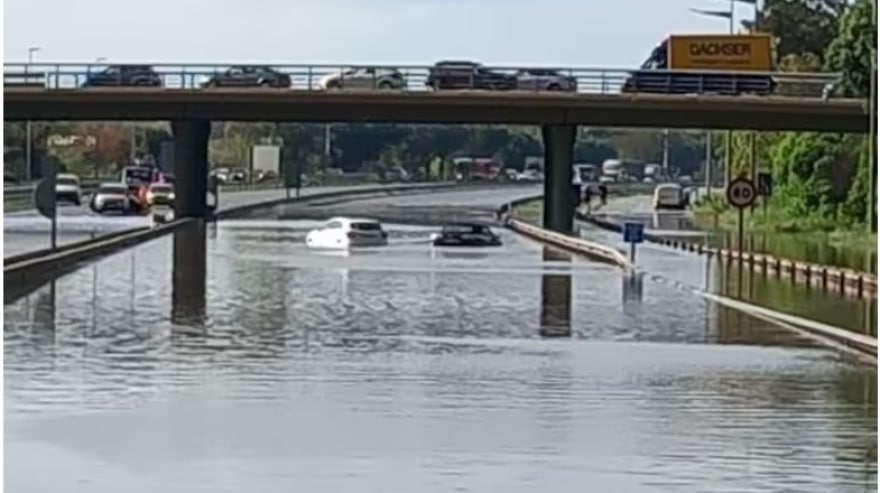 Cataluña sufre inundaciones.1jpeg