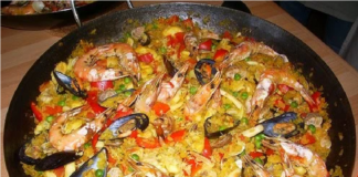 Paella Marinera Sabores por el Mediterráneo