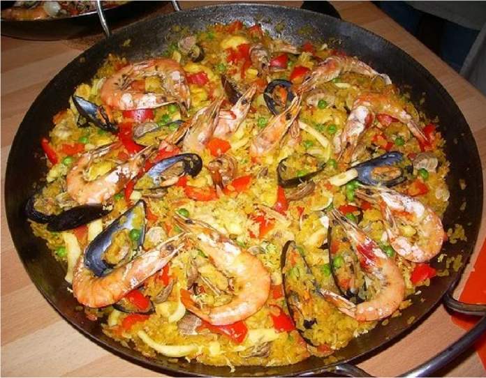 Paella Marinera Sabores por el Mediterráneo