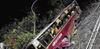 accidente de autobús en Brasil