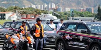 gran despliegue de seguridad