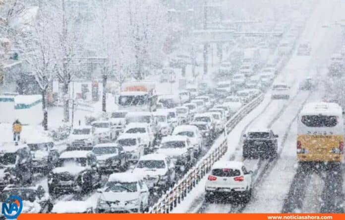 nevadas en Seúl