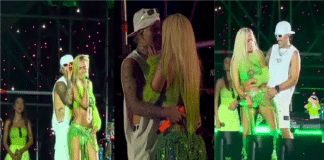 Karol G y Feid comparten escenario en Medellín