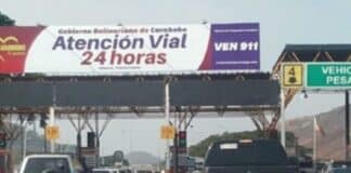 control en vías de Carabobo