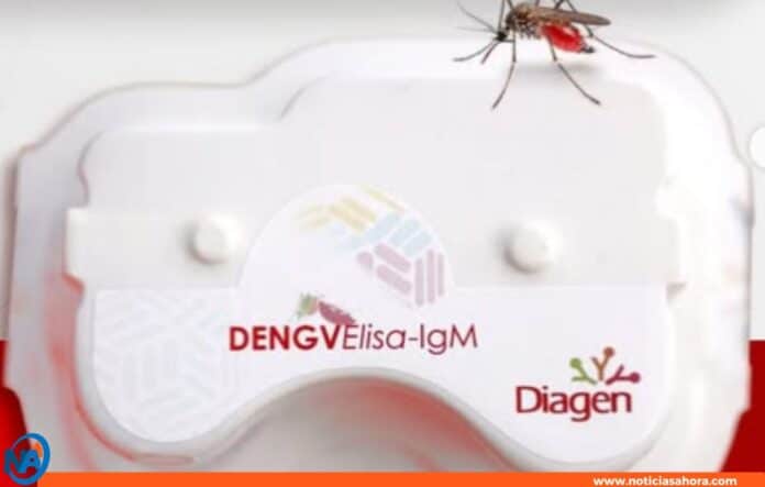 kit de diagnóstico para detectar el dengue