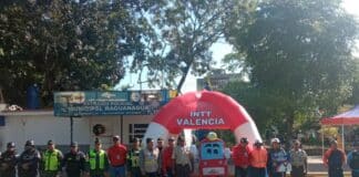 organizaron un operativo de concientización vial 