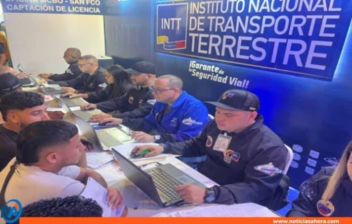 INTT trámites vehiculares operativos