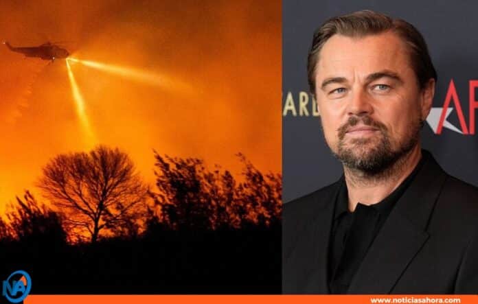Leonardo DiCaprio incendios en Los Ángeles