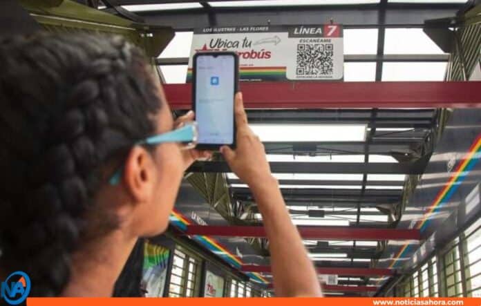 Metrobús códigos QR