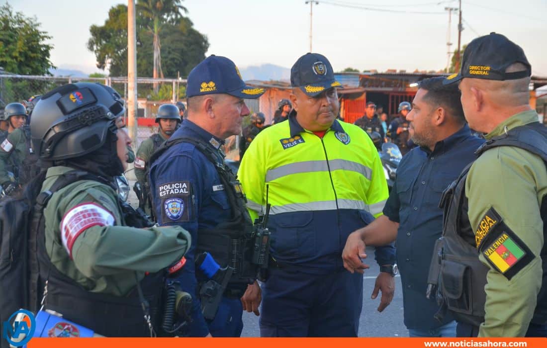 Policía de Carabobo desplegada con Plan Estratégico de Seguridad.0 