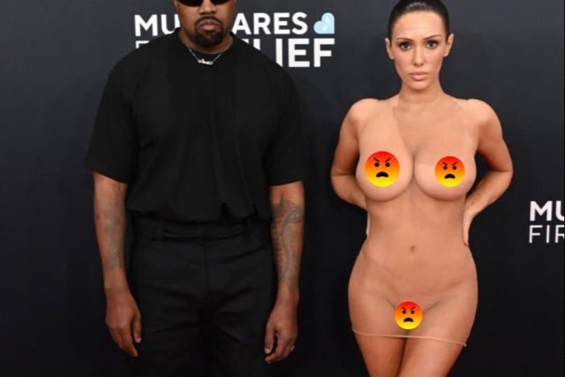 Kanye West y Bianca Censori