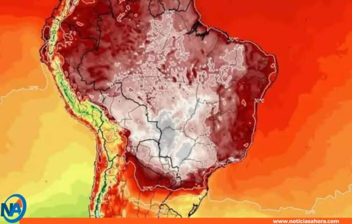 Ola de calor Brasil