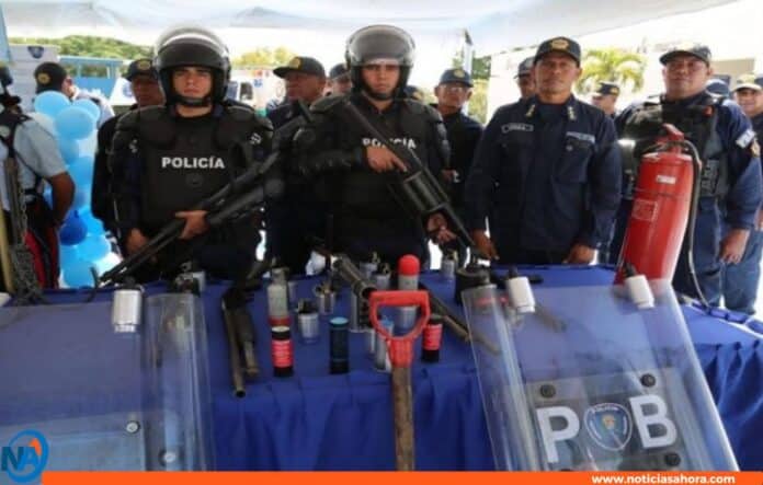 Policía de Aragua dotación