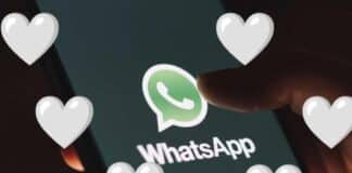 WhatsApp Corazón Blanco.