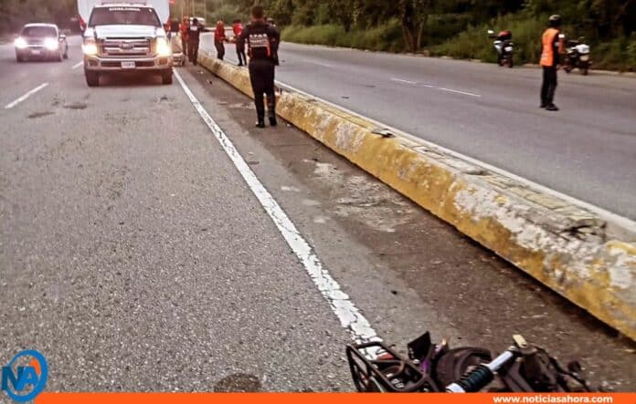 Accidente vial deja un muerto puerto cabello