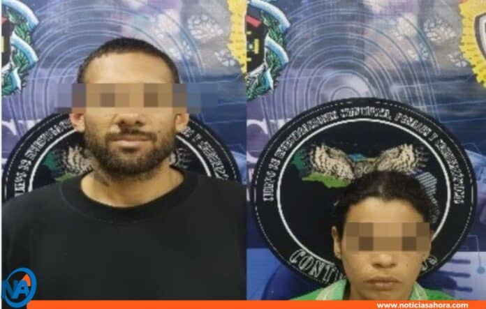 detenida pareja en Carabobo