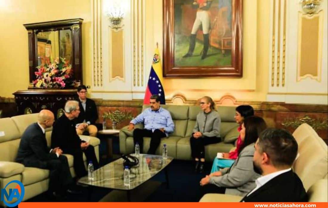 Maduro recibe Riken Yamamoto.