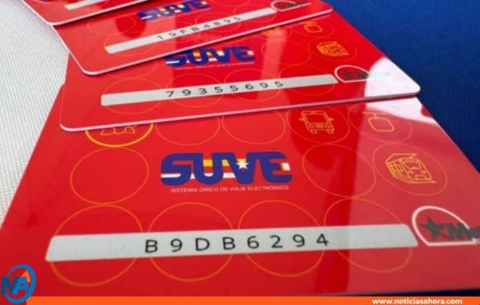 tarjeta SUVE Maracaibo